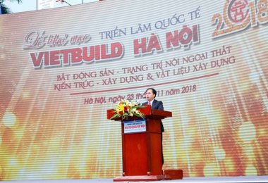 Triển lãm VIETBUILD Hà Nội 2018 lần thứ ba hút hàng chục nghìn khách tham dự ngày khai mạc